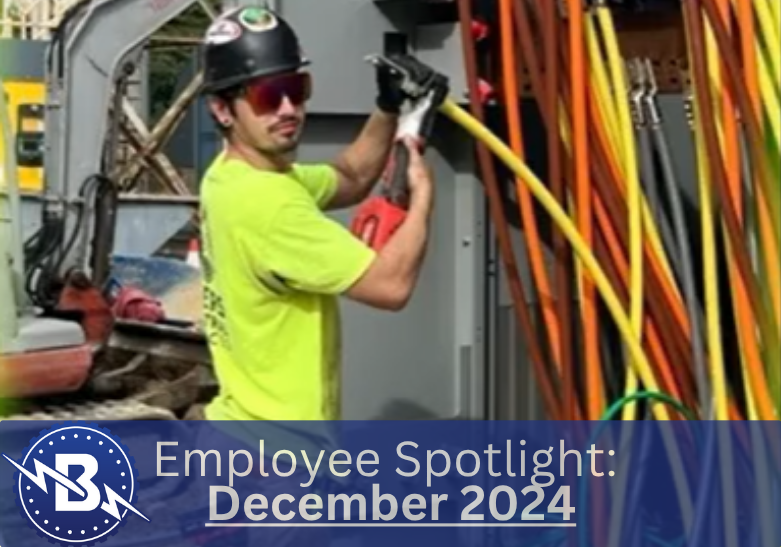Employee of the month; Byers Industrial Services, December 2024 Dave Moore