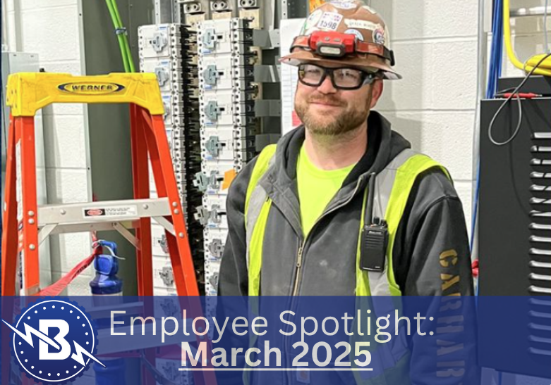 Employee of the month; Byers Industrial Services, March 2025 Derek Buatte